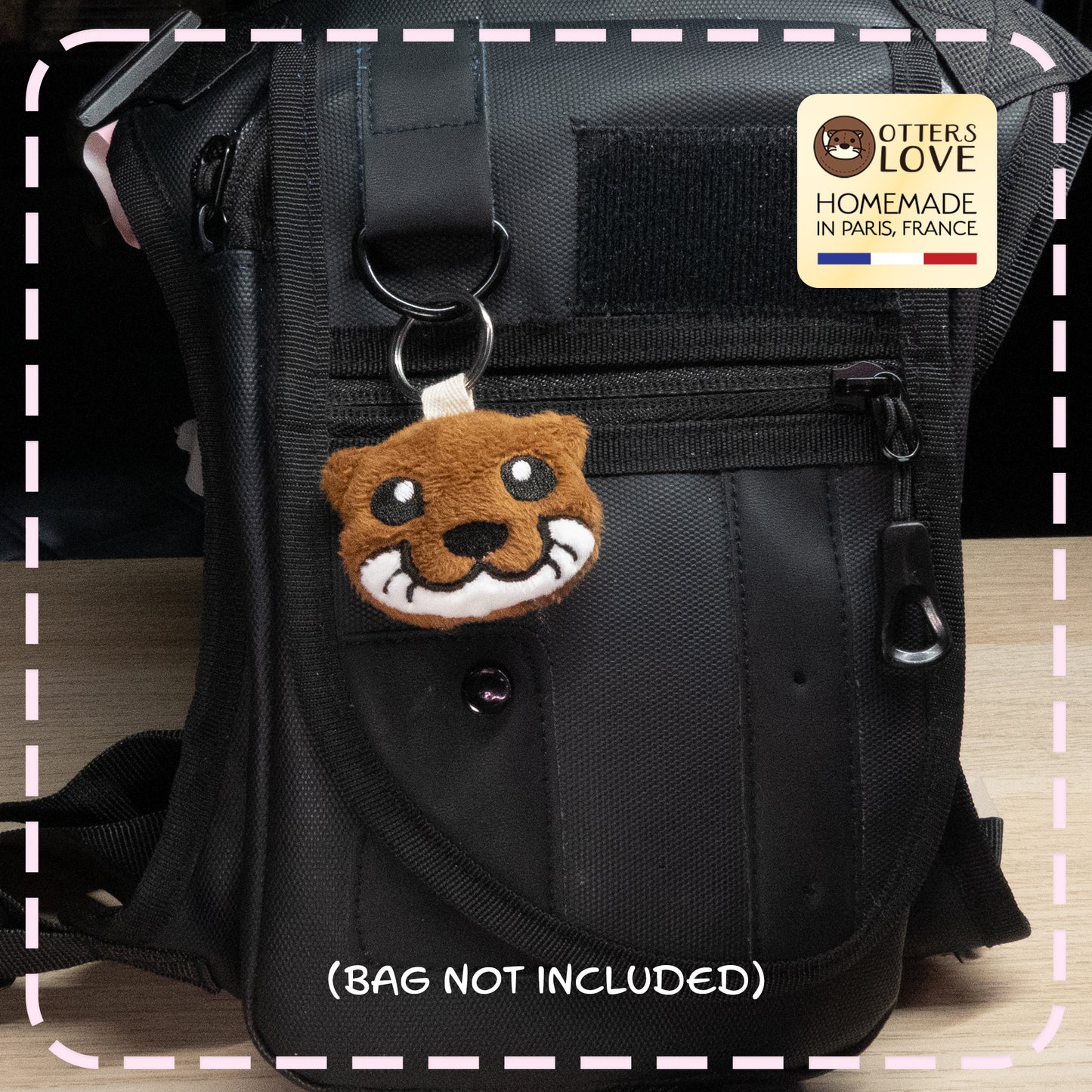 Otter face minky Charm