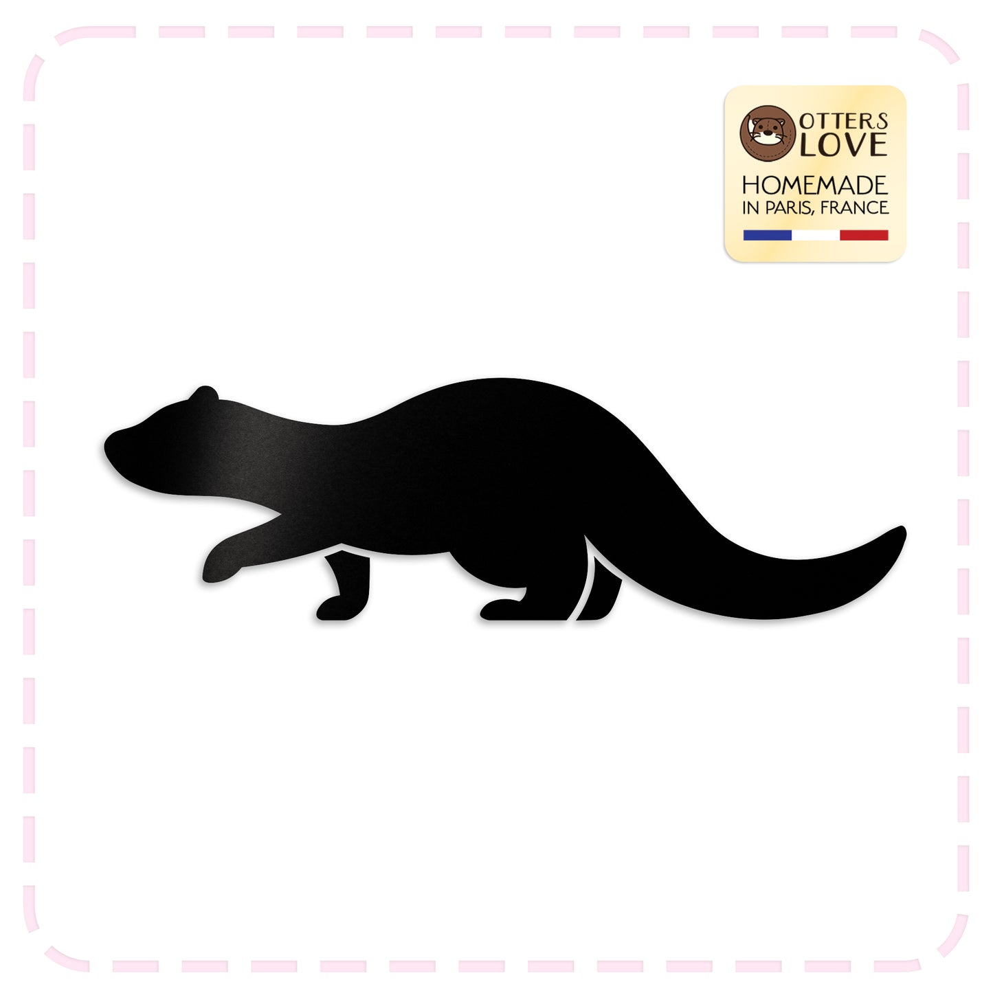 Vinyle outdoor decal : Otter